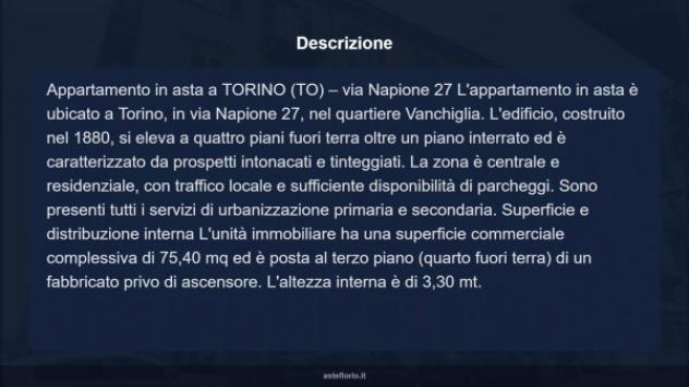 Immobile in asta di 75 m² in vendita a Torino - Foto 9