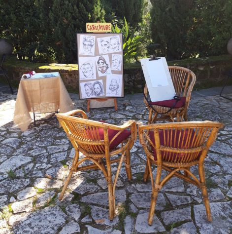 Caricature per matrimonio comunione battesimo laurea feste di compleanno - Foto 4