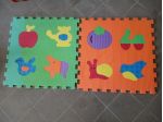 Tappetini gomma bambini  a puzzle