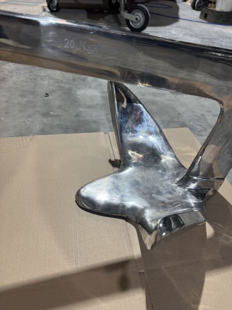 Vendesi Ancora Bruce in Acciaio Inox 20 Kg - Foto 3