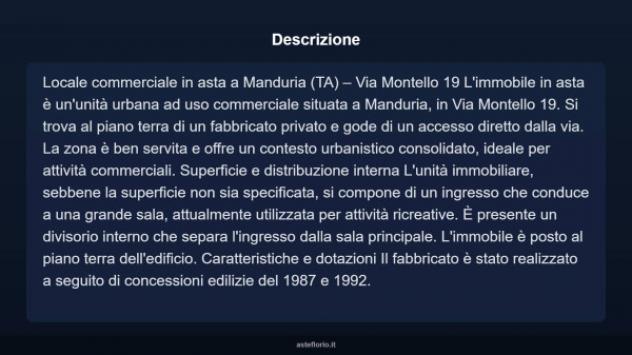 Immobile in asta di 70 m² in vendita a Manduria - Foto 3