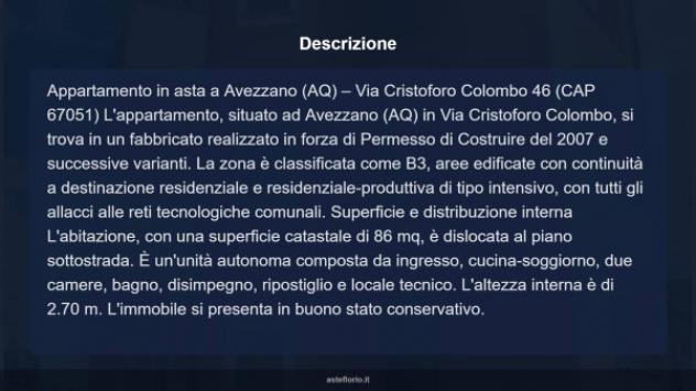 Immobile in asta di 86 m² in vendita a Avezzano - Foto 10