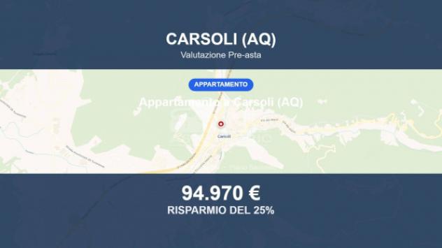 Immobile in asta di 112 m² in vendita a Carsoli