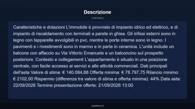 Immobile in asta di 194 m² in vendita a Roccanova - Foto 17