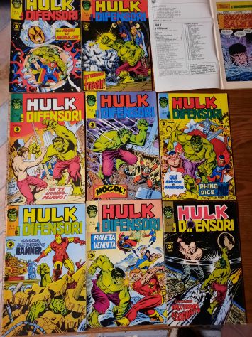 Fumetti HULK E I DIFENSORI editoriale Corno primi anni 70 - Foto 5