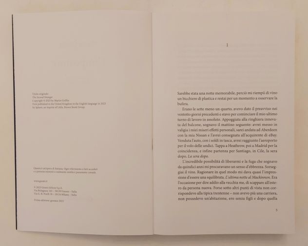 L'impostore di Martin Griffin 1°Ed.Giunti, gennaio 2023 come nuovo - Foto 5