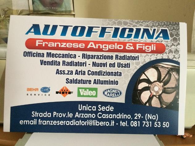 radiatore intercooler ecc.. ecc... Usato Euro 1