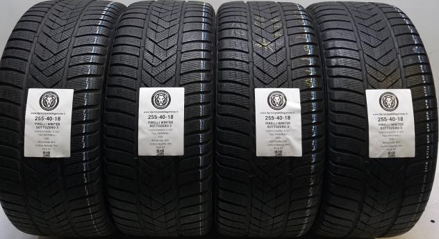 4 GOMME 255 40 18 PIRELLI A61267