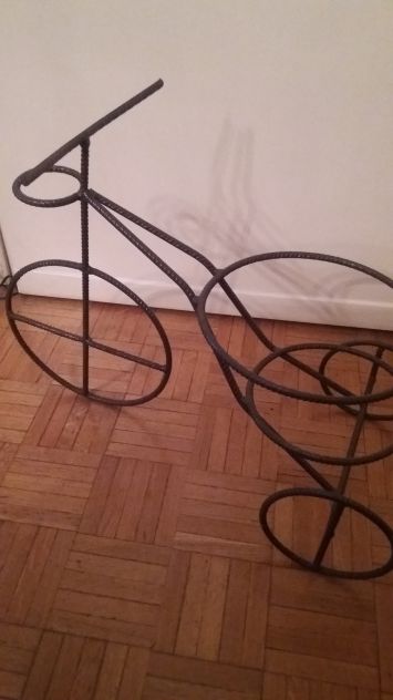 Triciclo in ferro battuto