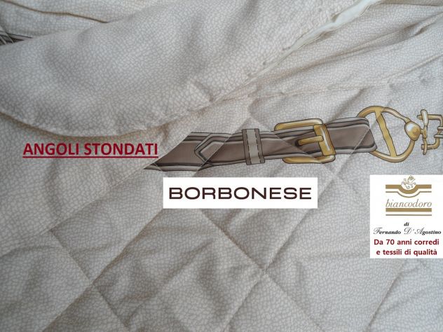 BORBONESE COPRILETTO QUILT TRAPUNTINO MATRIMONIALE CM. 270 X 270 - Foto 5