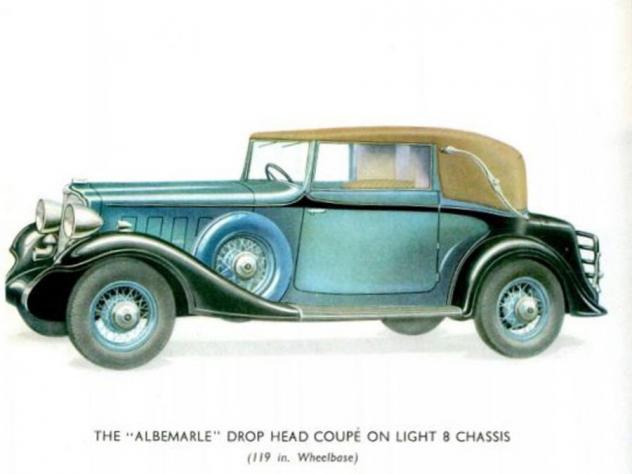 Buick Albemarle Drop Head Coupby Carlton Carriage Company 1933 - Foto 3