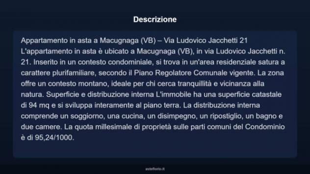 Immobile in asta di 94 m² in vendita a Macugnaga - Foto 4