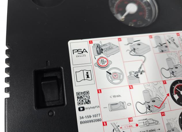 COMPRESSORE GONFIAGGIO RUOTE CITROEN C3 Serie HM05 (16) - Foto 3