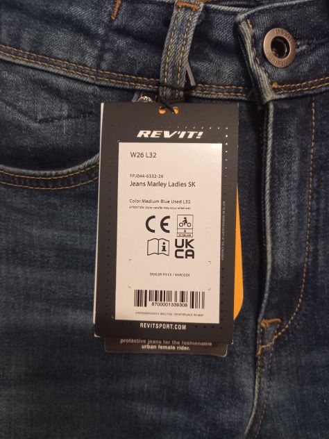VENDO JEANS DONNA MOTO MARCA REV'IT NUOVI - Foto 4