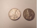 Varie monete da 20 c anni dal 1909 in poi