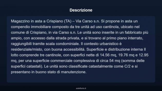 Immobile in asta di 47 m² in vendita a Crispiano - Foto 8