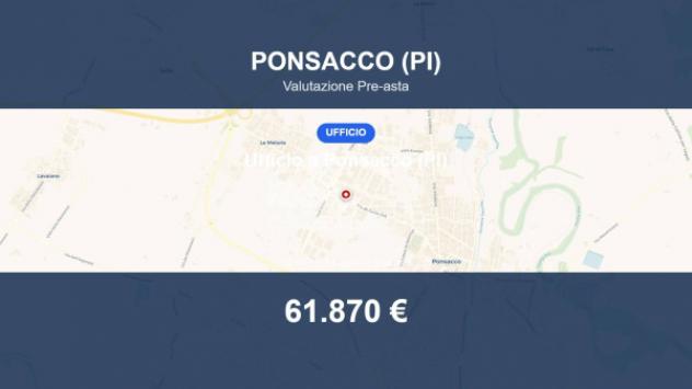 Immobile in asta di 93 m² in vendita a Ponsacco