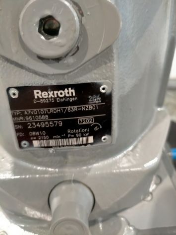 Pompa Rexroth A7VO107LRDH1/63R-NZB01 - Foto 2