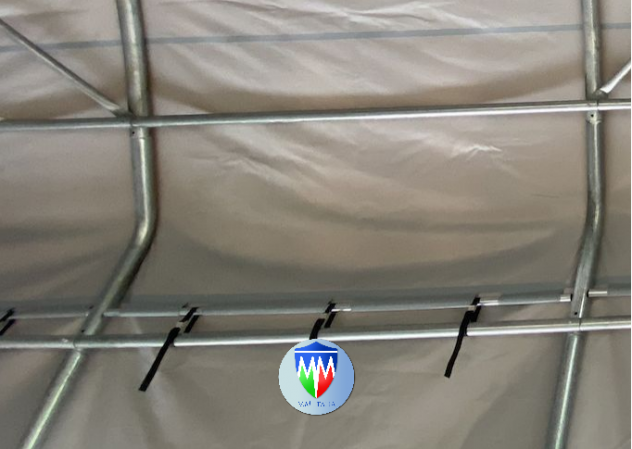 Coperture su container cantieri edili 12 x 6 x 7,10 con chiusure ambo i timpani - Foto 3