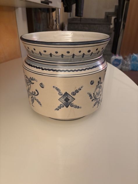 UN VASO COME NUOVO MA VINTAGE ANNI 70/80,IN CERAMICA,MARCA DERUTA MADE IN ITALY - Foto 4