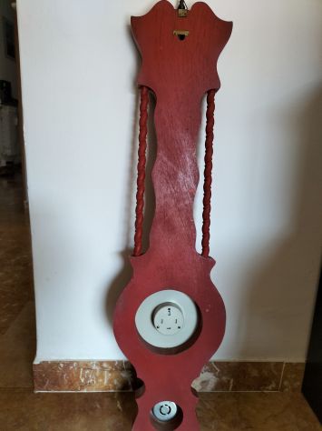 Barometro rosso vintage - Foto 4
