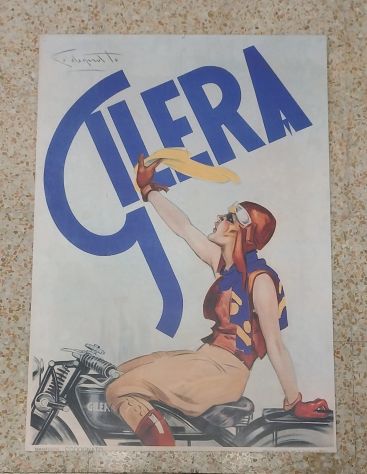 GILERA QUADRO POSTER MANIFESTO PUBBLICITA’ - Foto 3