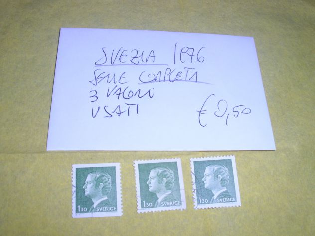 Francobolli della svezia - Foto 6