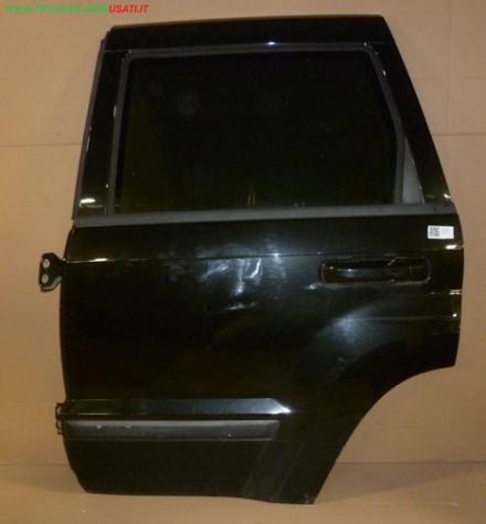 PORTA POST.S. NERO MET C/ALZ. E SERR. VETRO SCURO  Carrozzeria  Lamierati esterni  Porte  Porta post. sx. JEEP - GRAND CHEROKEE - 01-06-2005 - 01-02-2