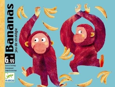 Gioco di strategia con carte BANANAS da 6 a 99 anni Ed.Djeco nuovo