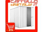 Box prefabbricato, casetta da giardino in lamiera zincata. Capanno ricovero &hellip;