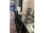Tavolo cristallo + 6 sedie