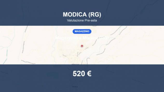 Immobile in asta di 6 m² in vendita a Modica