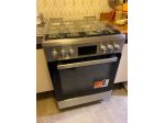 Cucina 4 fuochi gas con forno elettrico