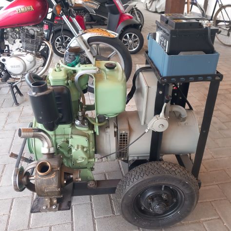 Motogeneratore carrellato diesel - Foto 4