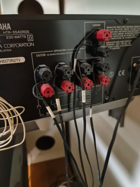 Impianto Home Cinema 5.1 Yamaha Completo (Nero) - - Foto 4