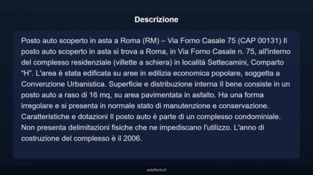 Immobile in asta di 16 m² in vendita a Roma - Foto 4