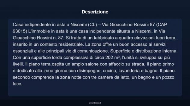 Immobile in asta di 202 m² con più di 5 locali in vendita a Niscemi - Foto 4
