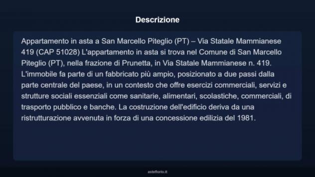 Immobile in asta di 64 m² in vendita a San Marcello Piteglio - Foto 9