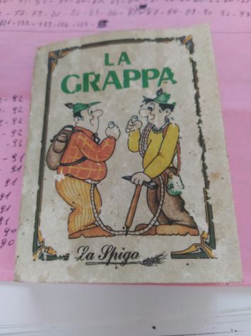 R130 - RICETTARIO -LA GRAPPA