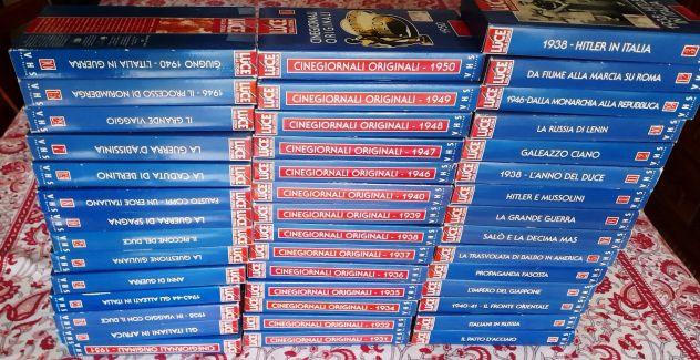 istituto luce vhs storiche dei vari periodi 43 cassette - Foto 7