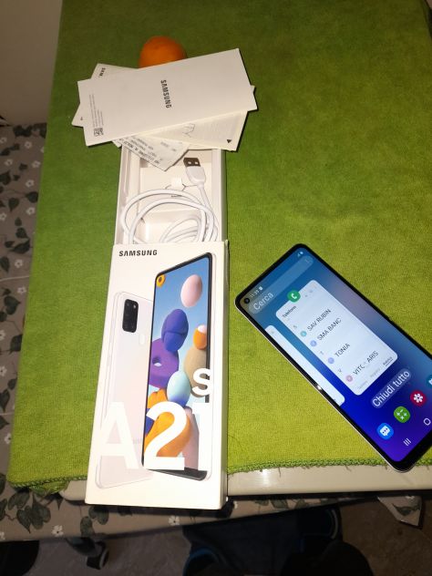 SAMSUNG A21S SMARTF ANDROID BIANCO DUAL SIM NUOVISSIMO - Foto 3