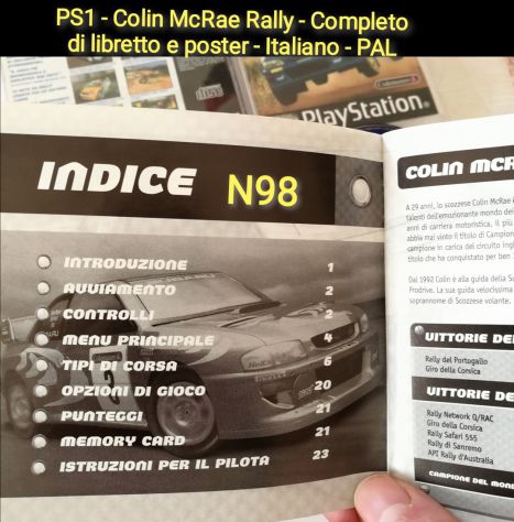 PS1 Colin McRae Rally PAL ITA - Foto 3