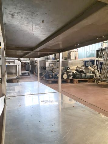 scaffale inox basso usato - Foto 2