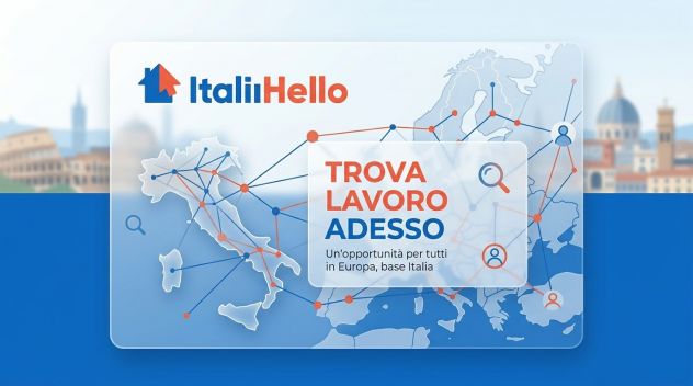 Offerte di lavoro in Italia precisamente e in Europa