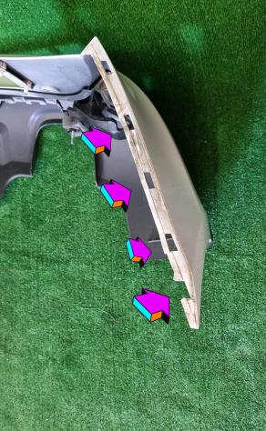 PARAURTI POSTERIORE COMPLETO AUDI Q5 Serie (8RB) 8R0807385C (0812) - Foto 10