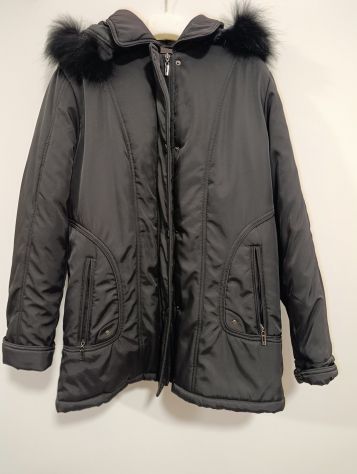 GIACCONE NERO DONNA ELISA ROSA 48