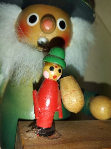 SIMPATICO GADGET PUBBLICITARIO IN LEGNO VINTAGE - Foto 4