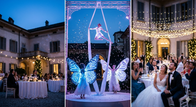 ANIMAZIONE e SPETTACOLI Matrimoni PIACENZA  : Musica e Show Esclusivi - Foto 3