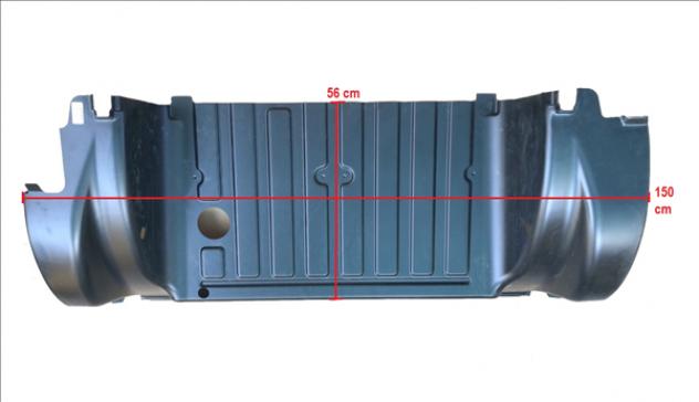 7AR005 PIANALE POSTERIORE AIXAM GTO CITY IMPULSION VISION MINAUTO