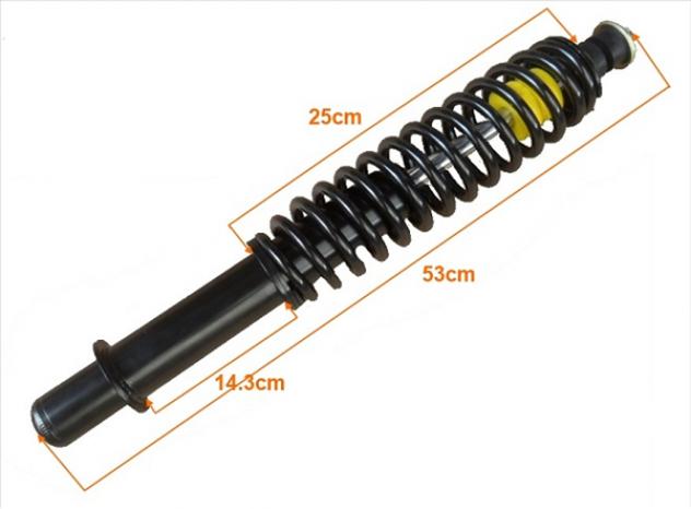 0200078 AMMORTIZZATORE ANTERIORE DX / SX LIGIER X-TOO R S DUE OPTIMAX